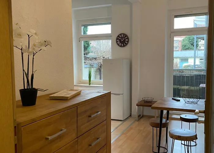 Leipziger Strasse - 3 Schlafzimmer - 4 Betten - Balkon - Gratis Stellplatz - Smarttv 公寓 埃尔福特