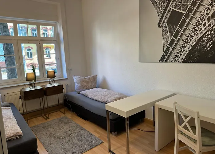 아파트 Leipziger Strasse - 3 Schlafzimmer - 4 Betten - Balkon - Gratis Stellplatz - Smarttv *